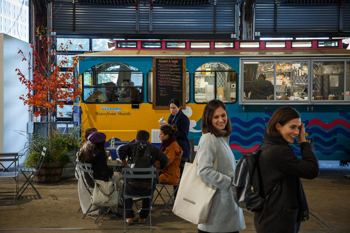 RFP Food Vendor for Cherry Street Pier Inside a Converted Trolley Bus