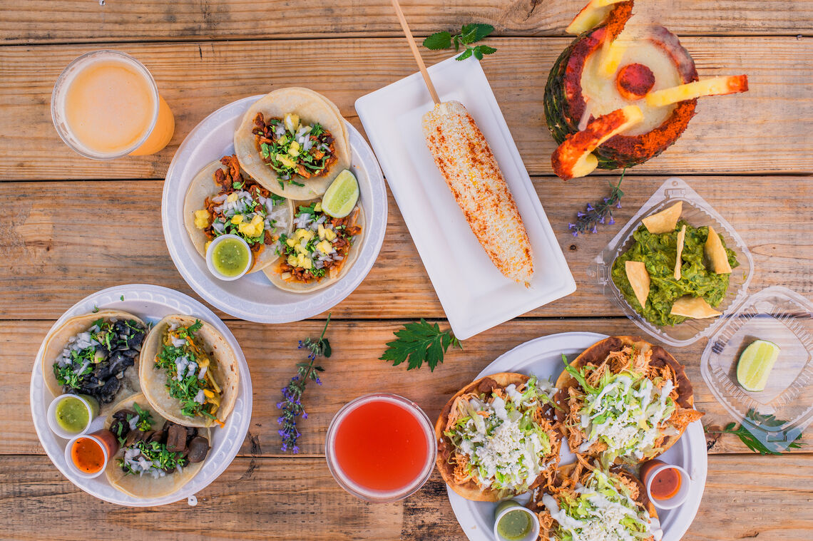 Mexican Street Food at Spruce Street Harbor Park in Philadelphia