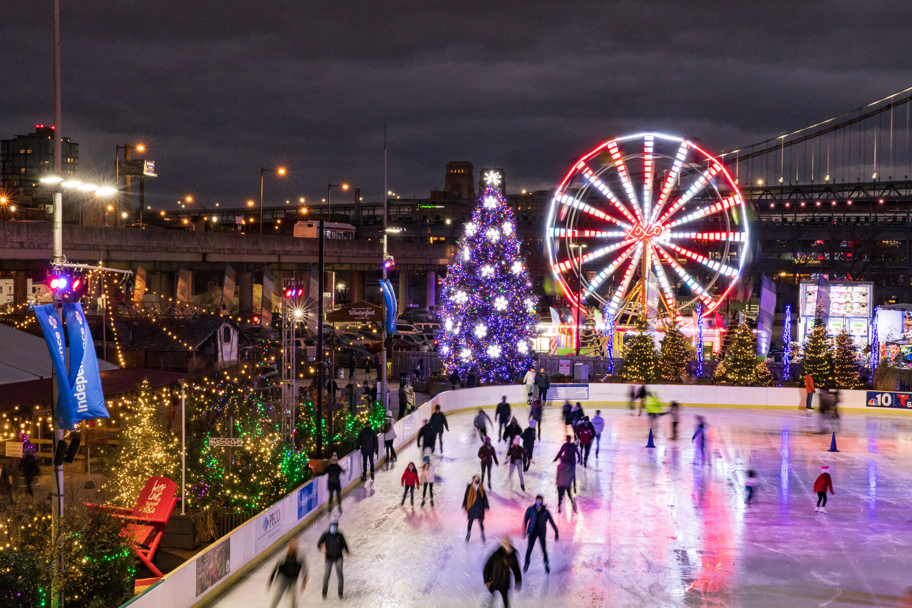 Blue Cross RiverRink Winterfest at Penn's Landing opens Nov. 24, 2023 –  NBC10 Philadelphia